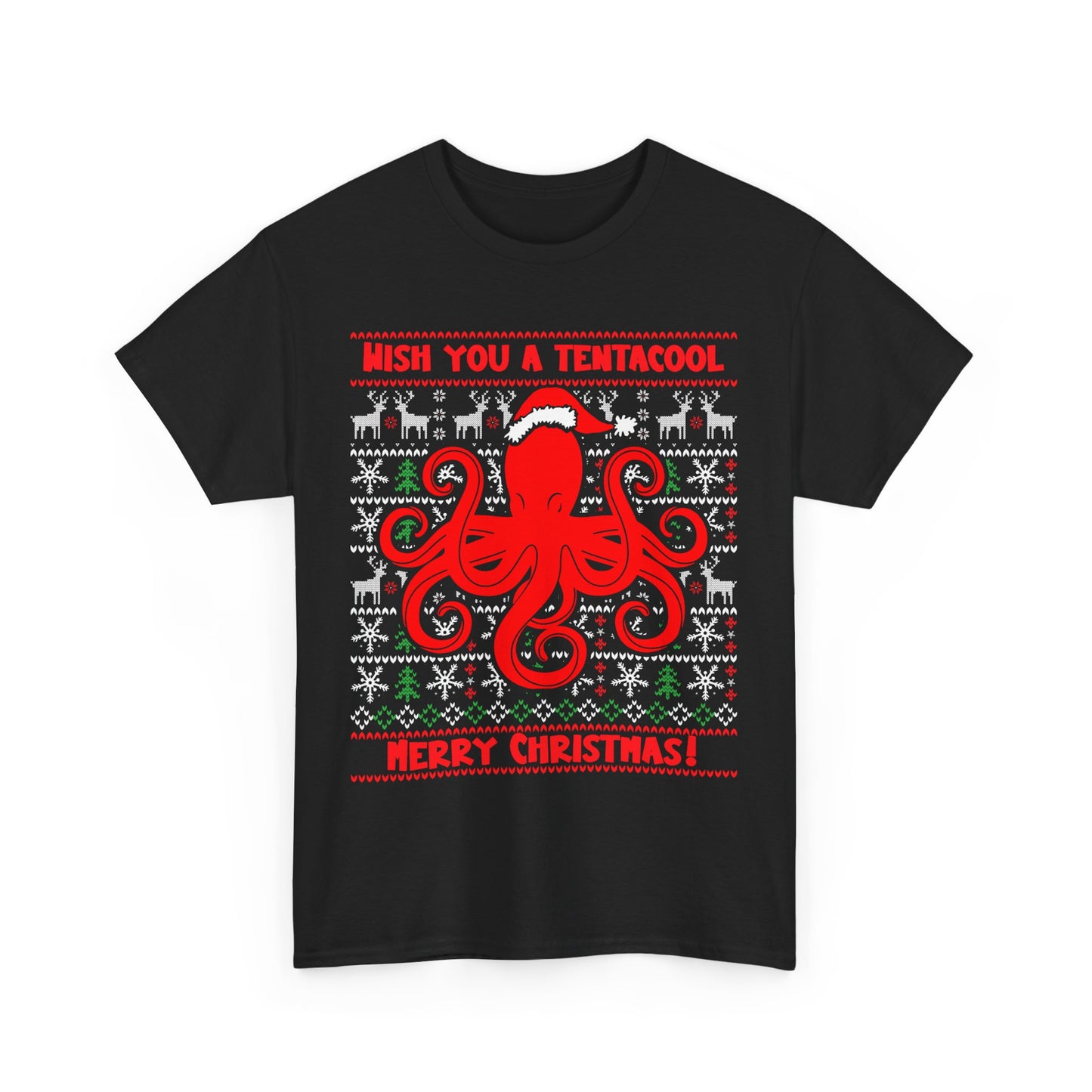 Tentacool Christmas T-Shirt